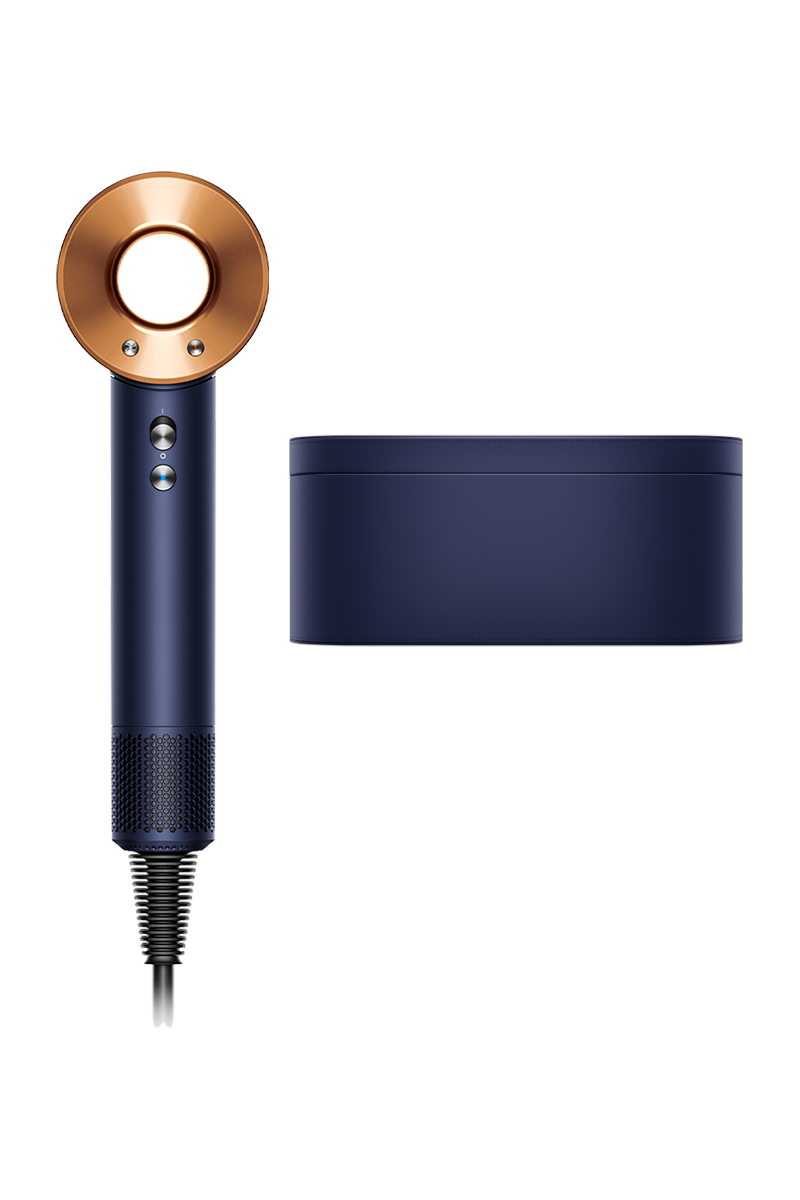 Dyson Supersonic™ hair dryer HD08 (Prussian Blue/Rich Copper) with storage case