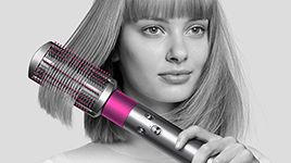 Dyson hair smoothing brush clearance