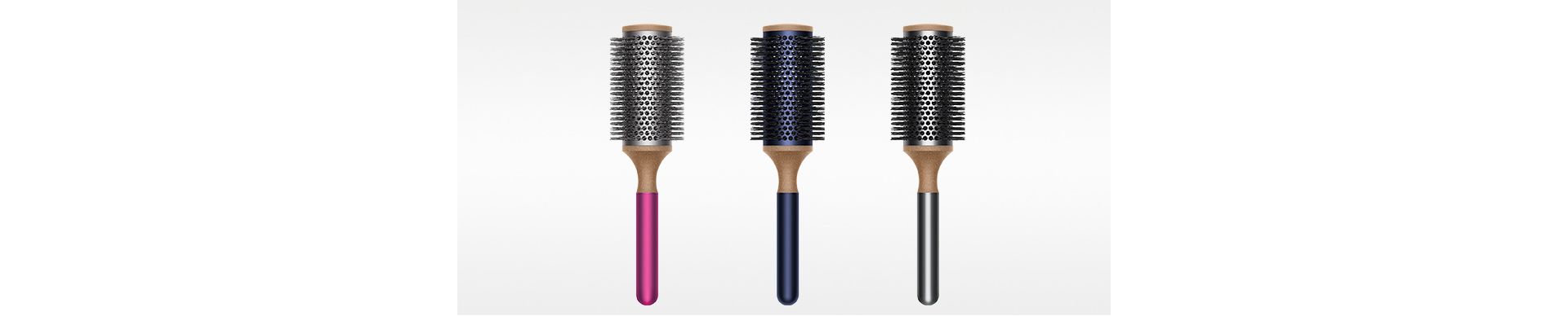 Dyson fuchsia Vented 45mm Barrel brush 