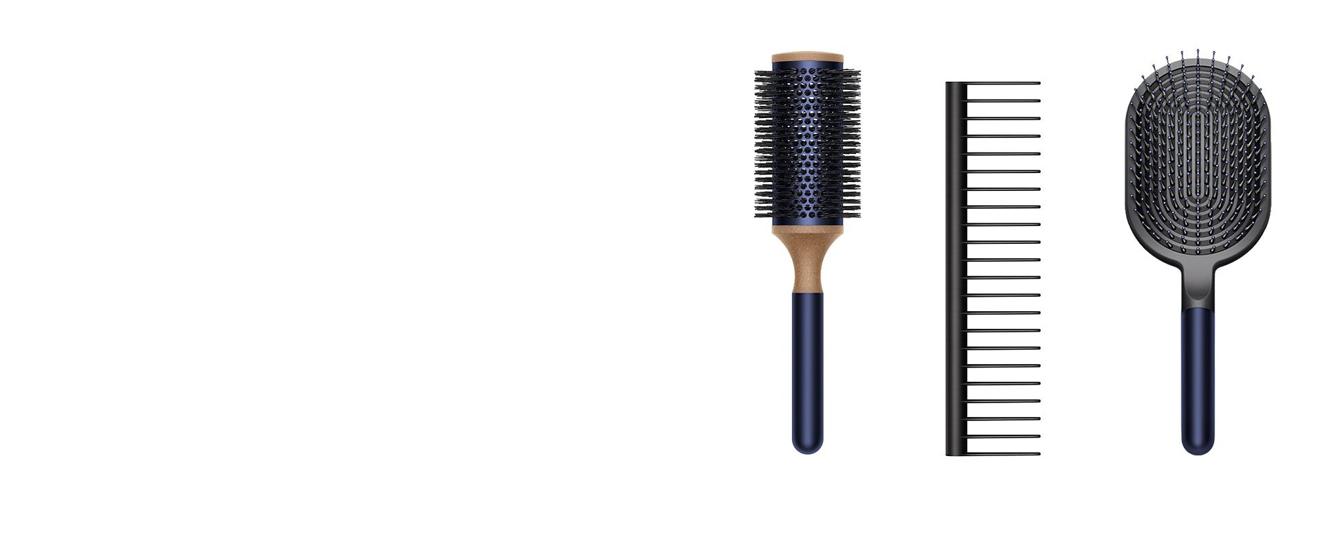 Dyson brush sets and comb