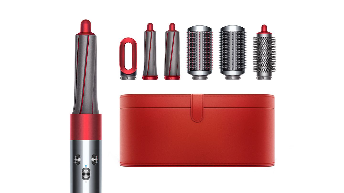 Dyson Airwrap™ Complete Styler Nickel/Red | Dyson Online Store