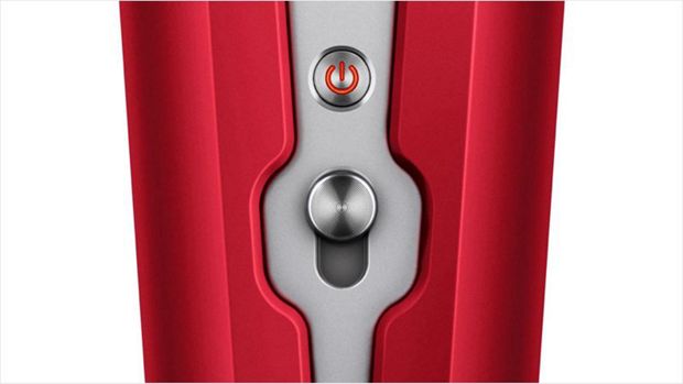 Close-up of safety lock