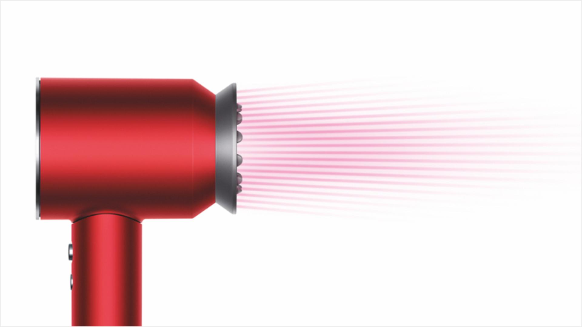 Dyson Supersonic™ hair dryer with New Gentle air attachment