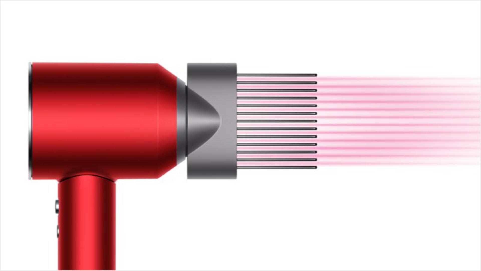 Dyson Supersonic™ hair dryer with Wide-tooth comb attachment