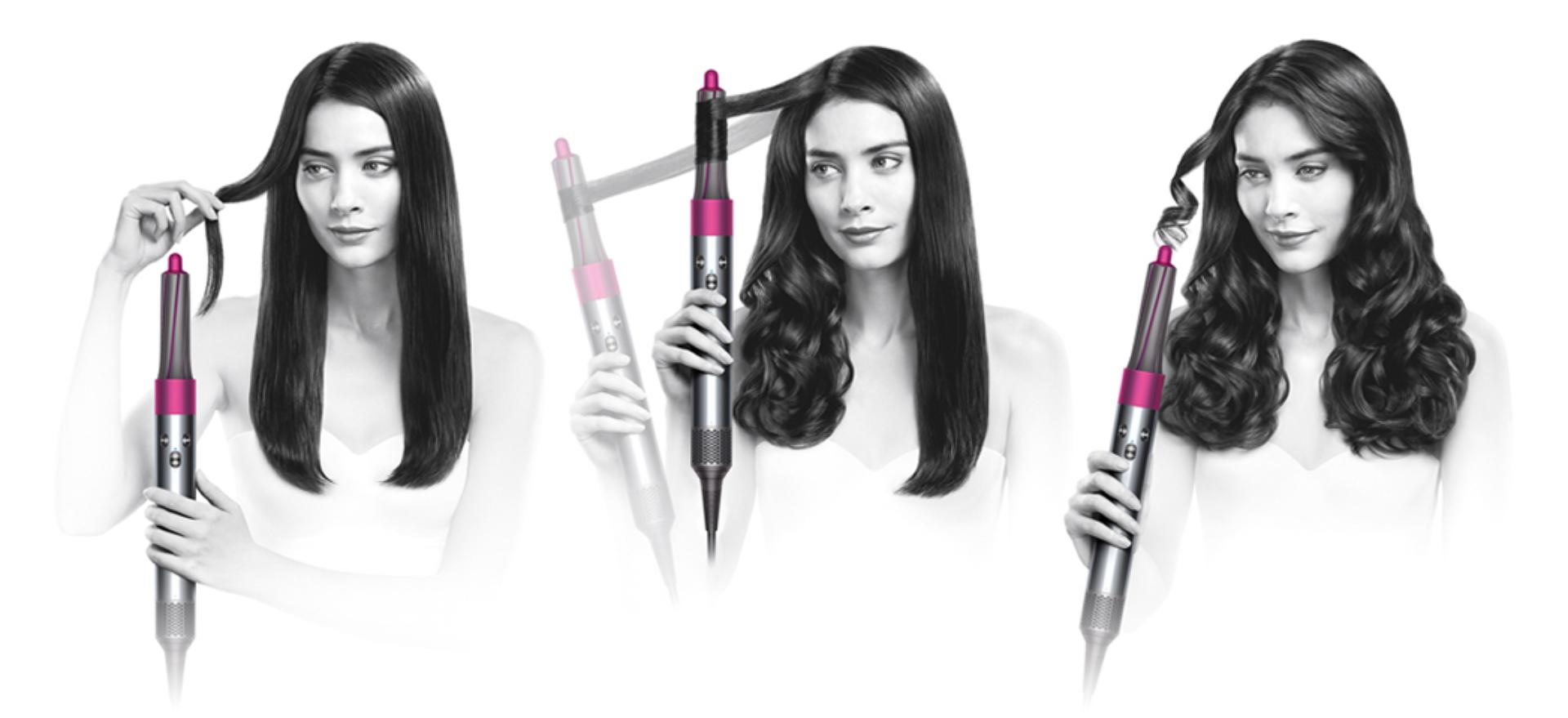 Videoclip explicând cum să vă ondulați părul cu aparatul de coafat Dyson Airwrap™