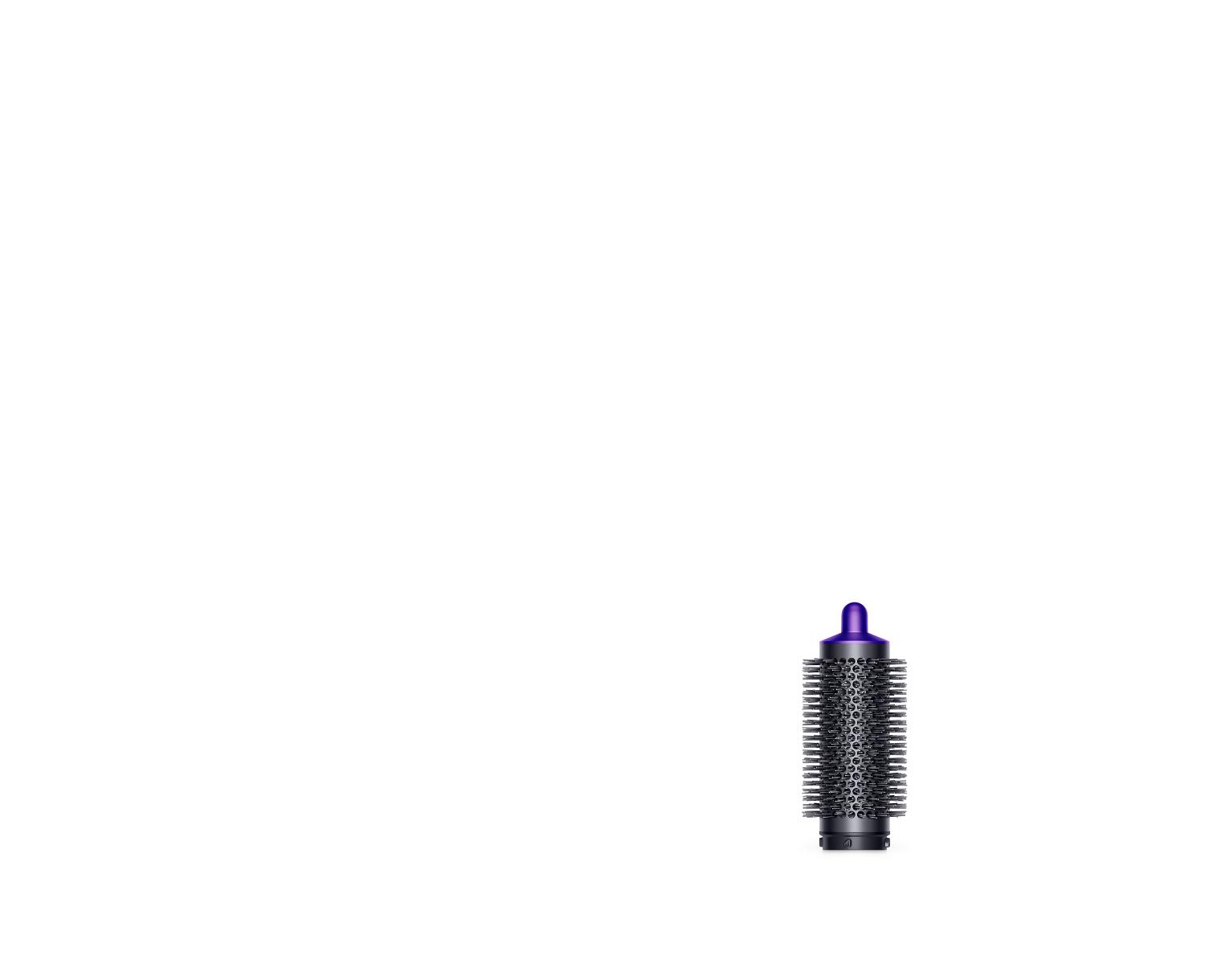 Brosse ronde volumisante noir et violet Brosse ronde volumisante noir et violet