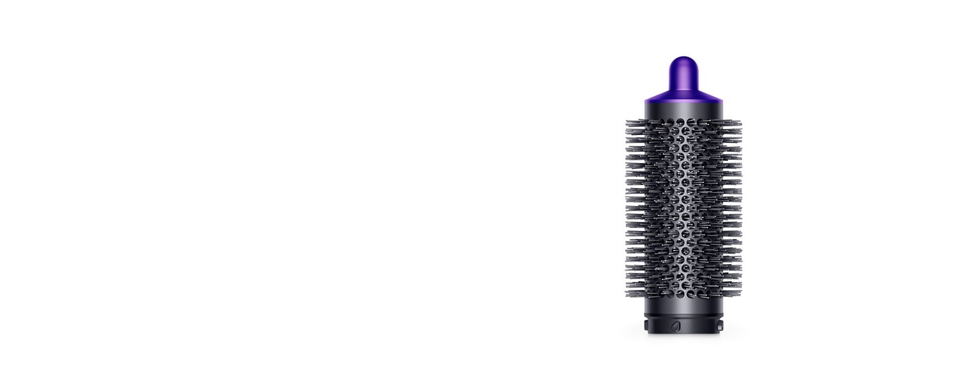 Brosse ronde volumisante noir et violet