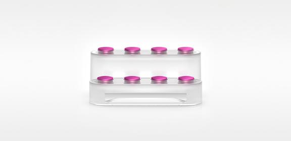 Dyson Airwrap™ styler display stand (White/Fuchsia)