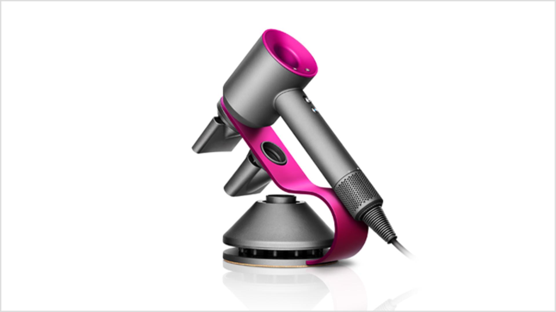 Dyson Supersonic™ hair dryer stand (Fuchsia/iron)