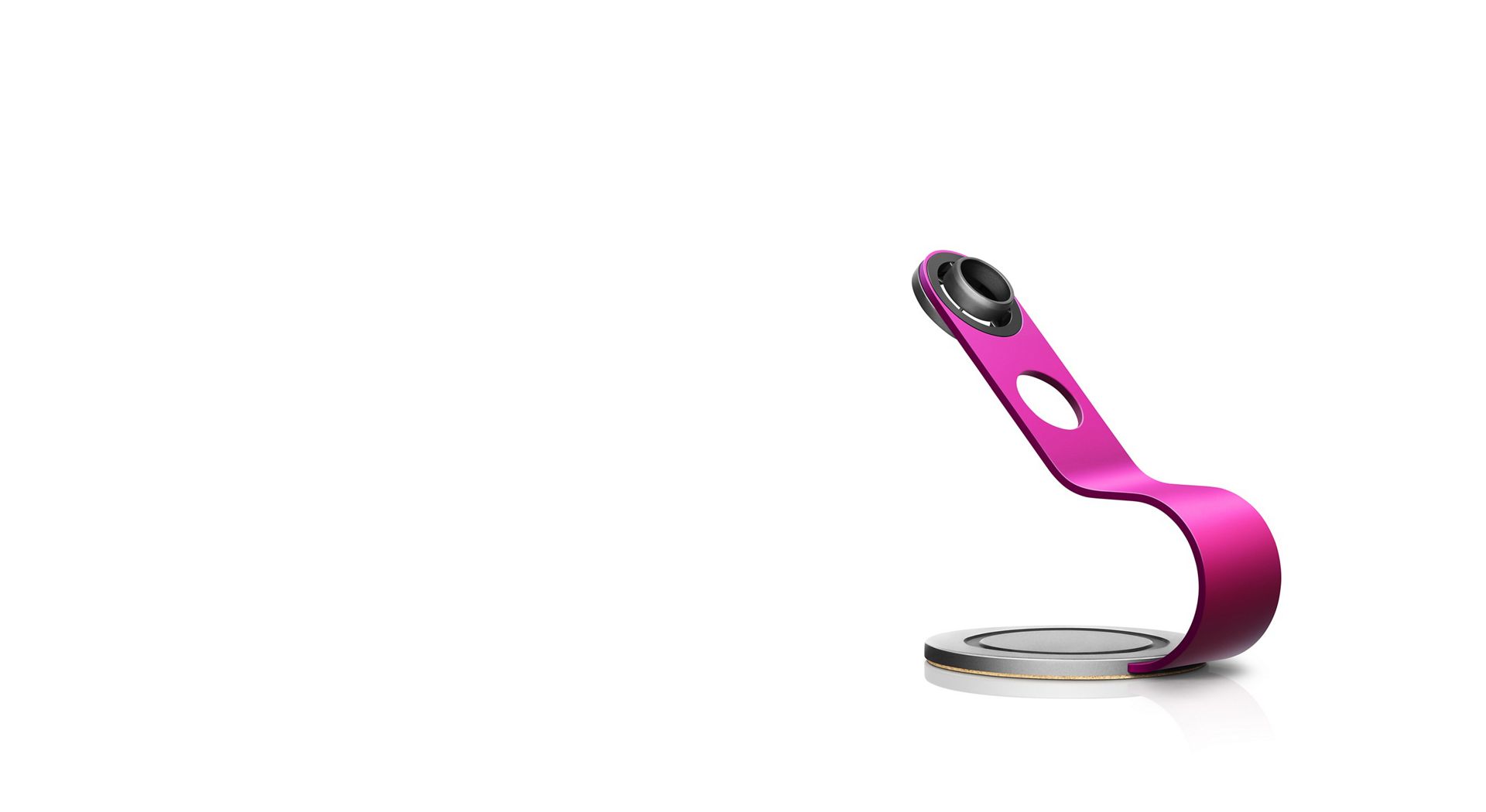 Dyson Supersonic hair dryer stand (Fuchsia/Iron)
