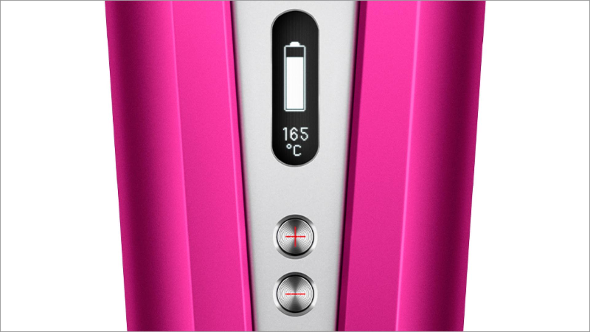 Close up of OLED screen