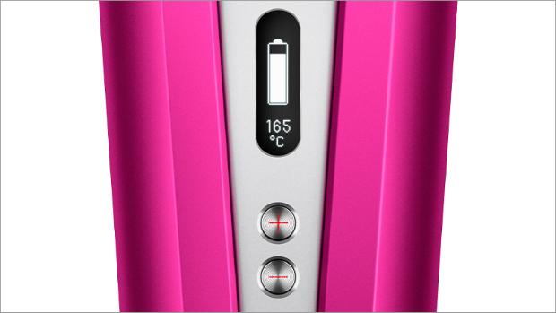 Close up of OLED screen