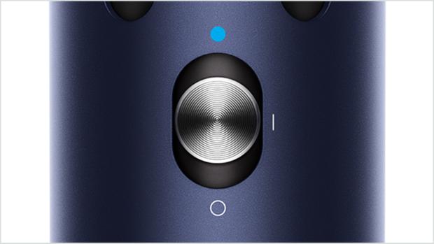 Close-up of cold shot button