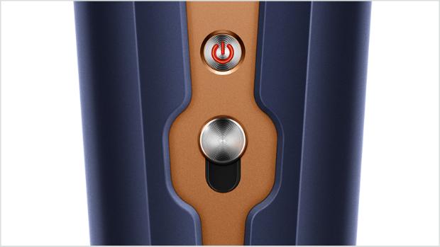 Close up of the safety lock