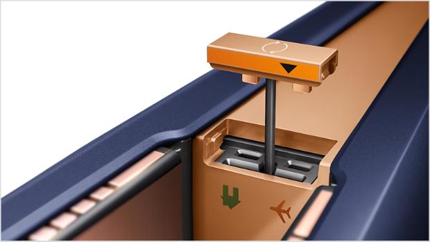 Close up of the Flight-ready tag