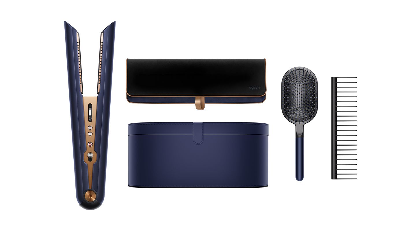 Dyson Corrale™ straightener gift edition (Prussian Blue/Rich Copper)