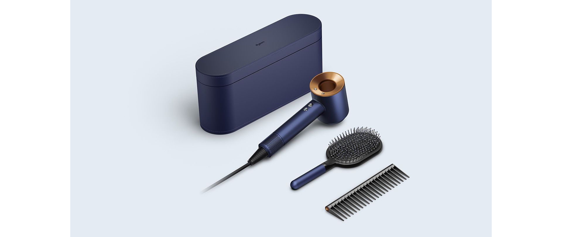Dyson Supersonic Hair Dryer Case, Blue - wide 1