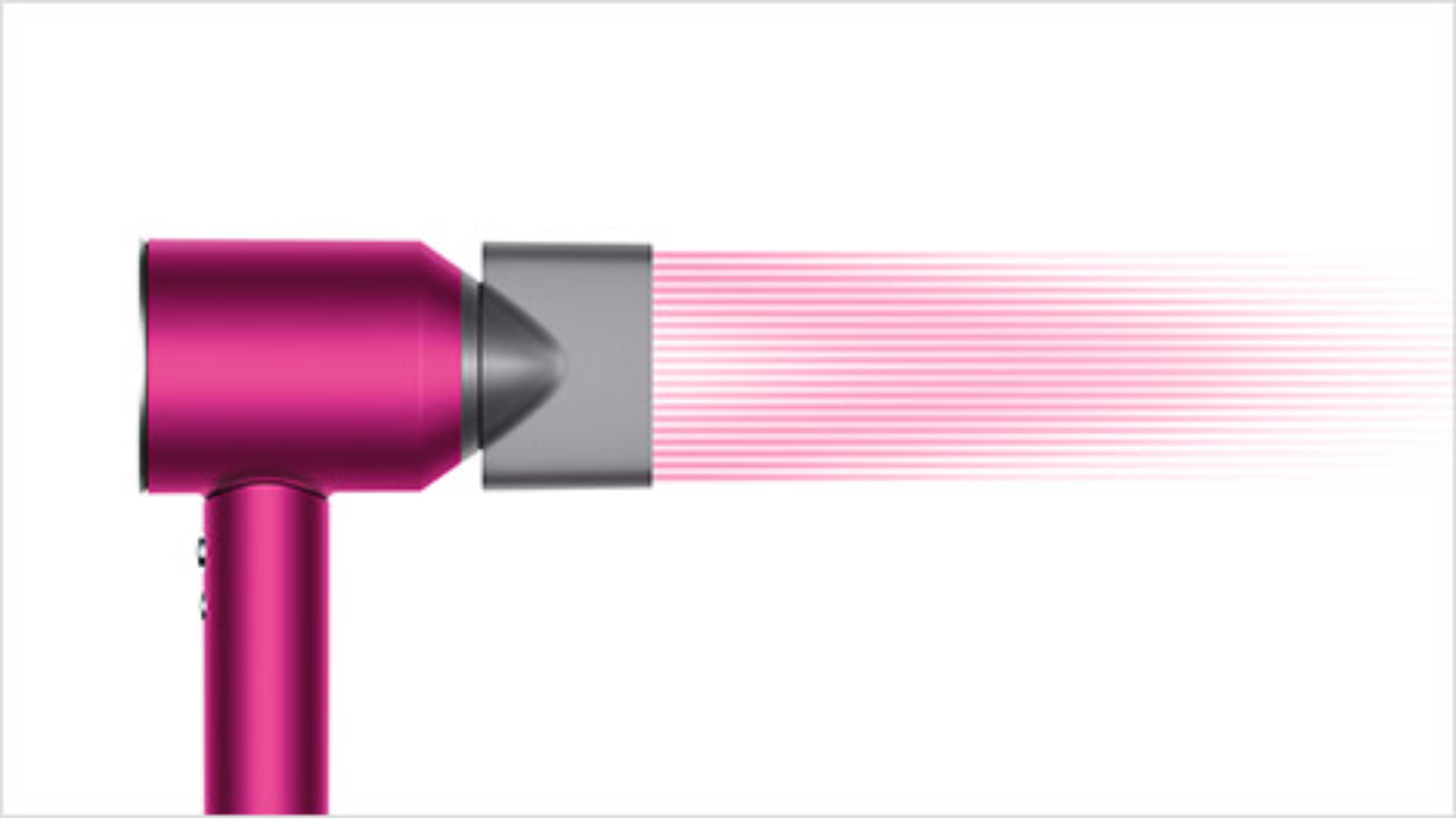 Dyson Supersonic with Re-engineered Styling concentrator