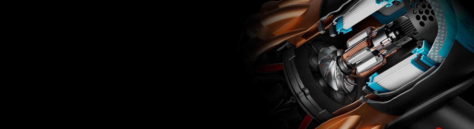 Cutaway of the Dyson Hyperdyminium motor.