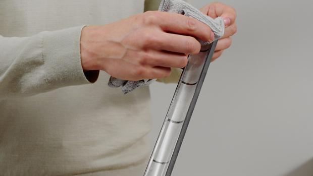 Thumbnail of a film showing the filter being cleaned