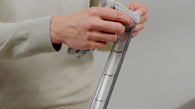 Thumbnail of a film showing the filter being cleaned