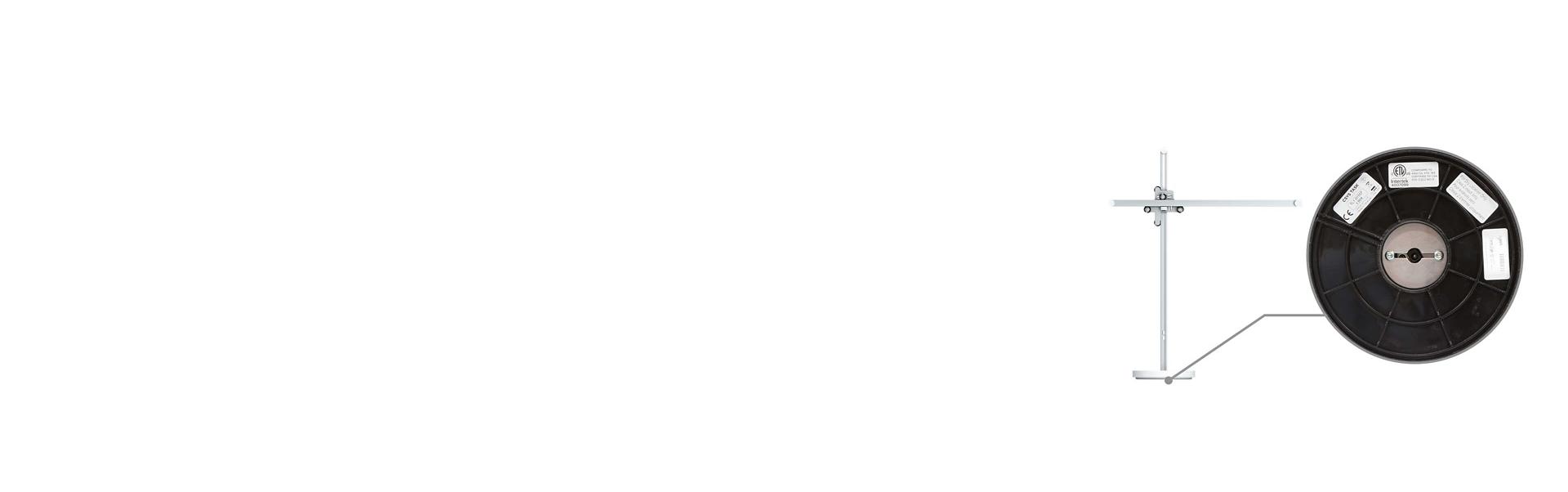 Desk Task light is shown with example serial code displayed.