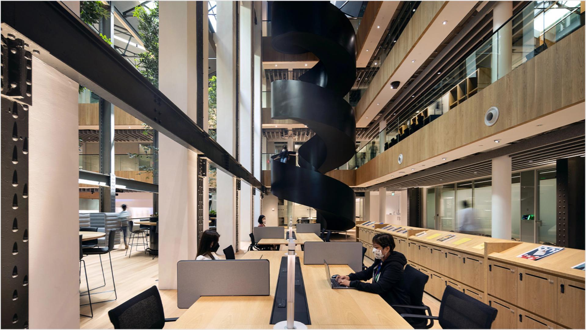 Inside of St James Power Station.