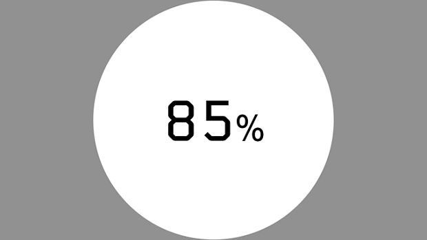 85%
