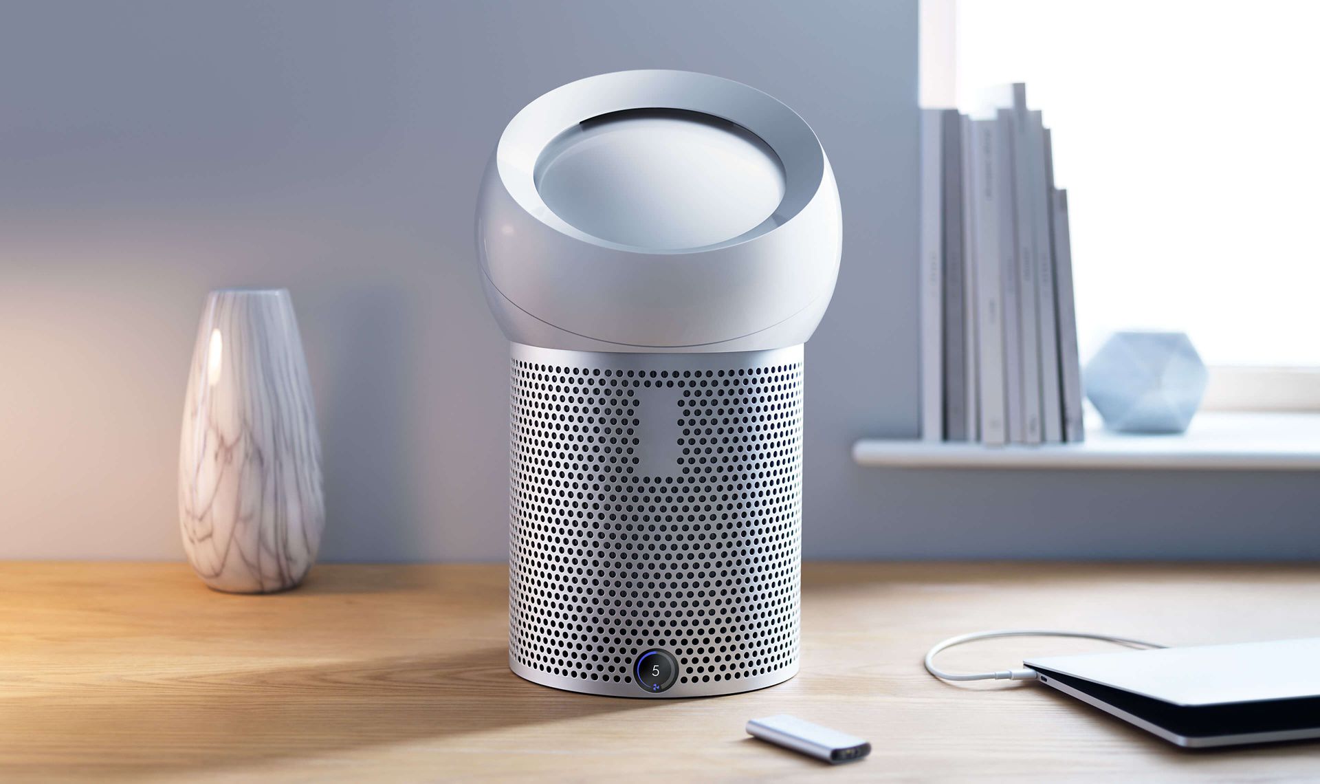 Vídeo sobre a configuração e utilização do Dyson Pure Cool Me™