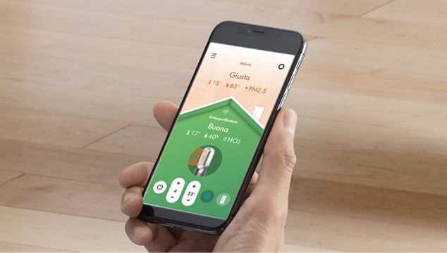 App Home screen