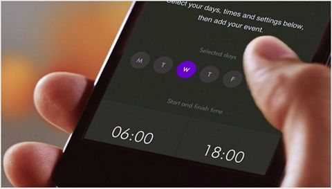 App Home screen