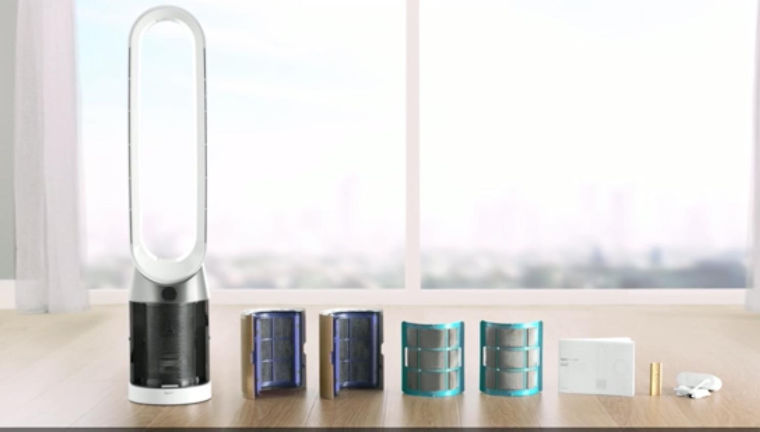 Introdução ao ventilador purificador Dyson