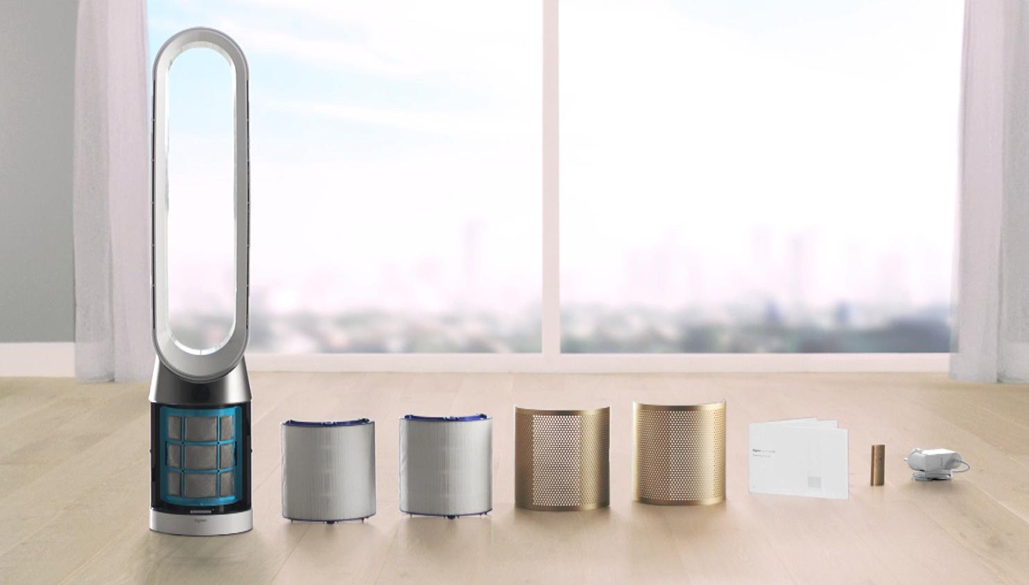 Cómo empezar a usar el purificador ventilador Dyson