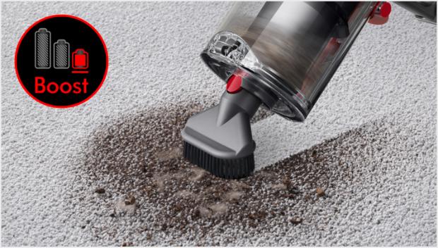 Screen displaying Boost mode