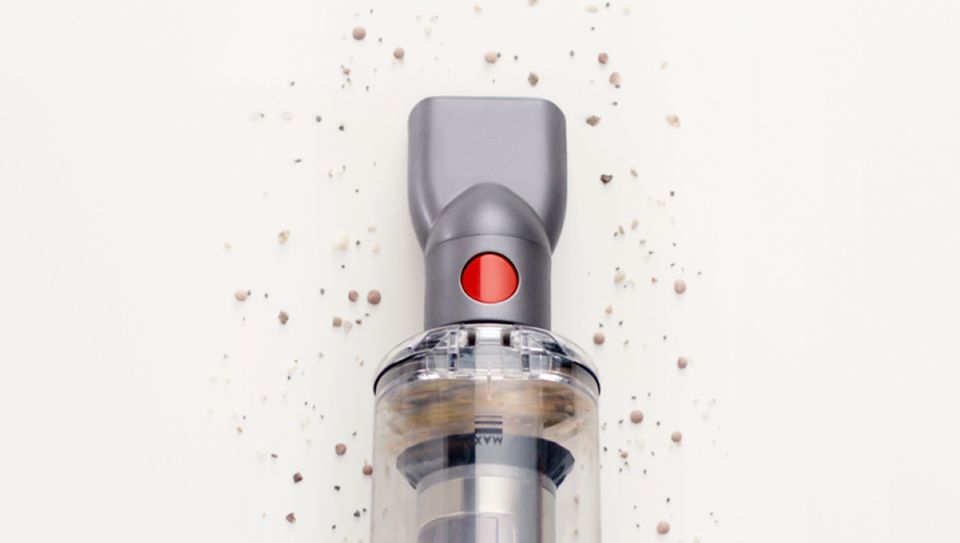 Worktop tool cleaning a hard surface