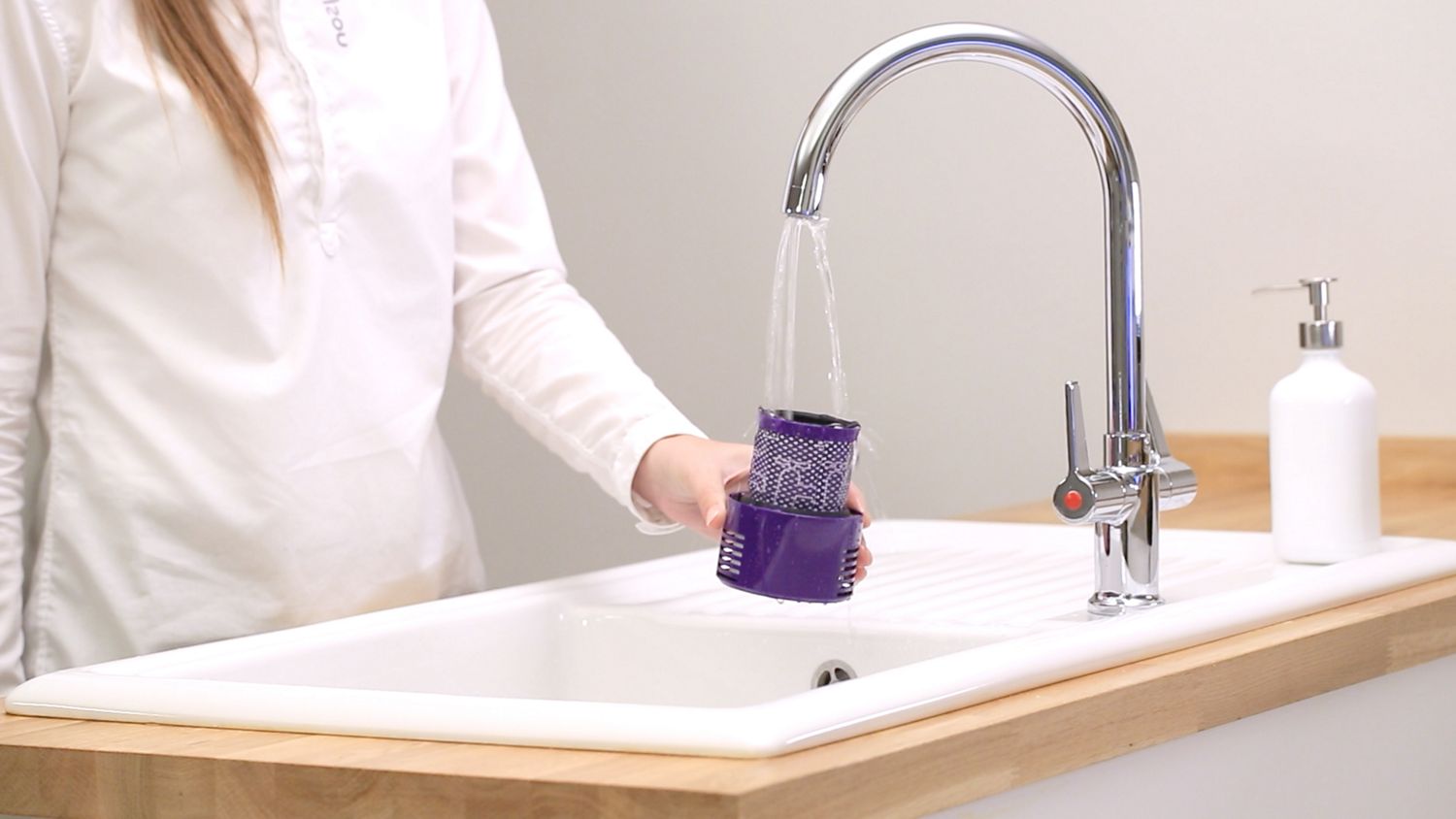 Faire jouer la vidéo. Comment laver le filtre.