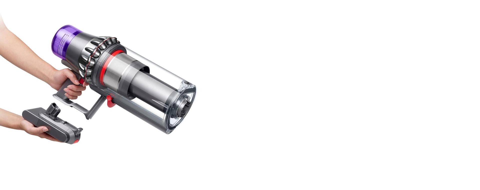 Cómo cambiar las baterías de la aspiradora Dyson Outsize