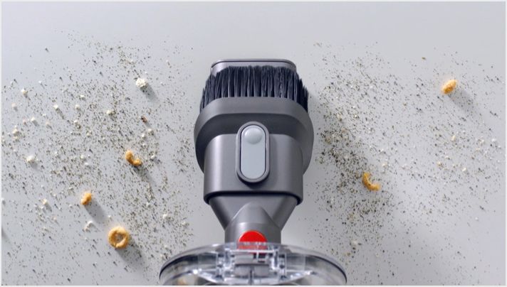 Combinatieaccessoire in gebruik