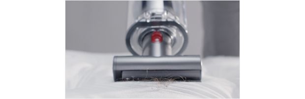 / Mini motorised tool in use 