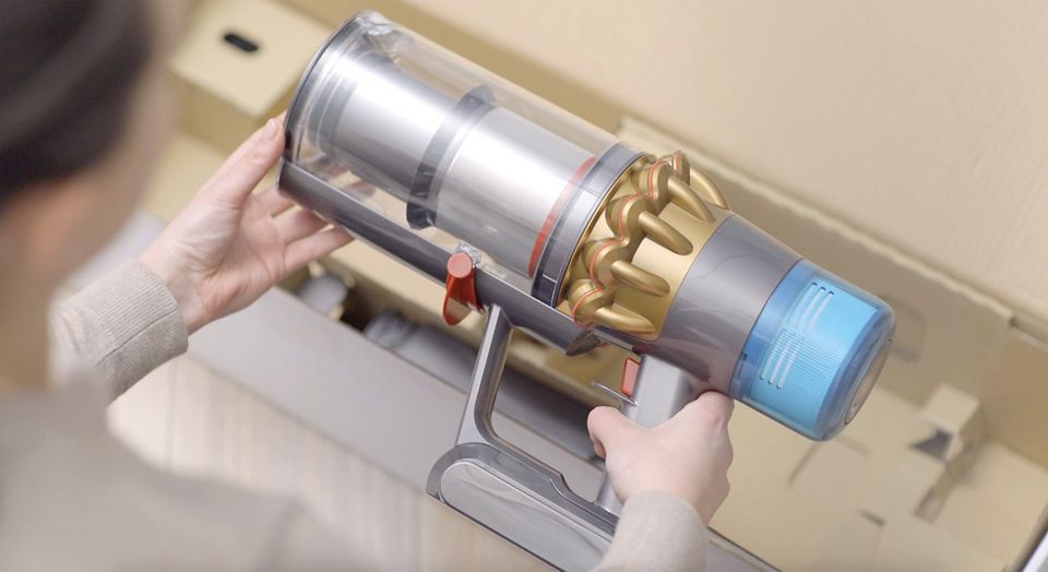 Copie d'écran du déballage du V15s Detect Submarine