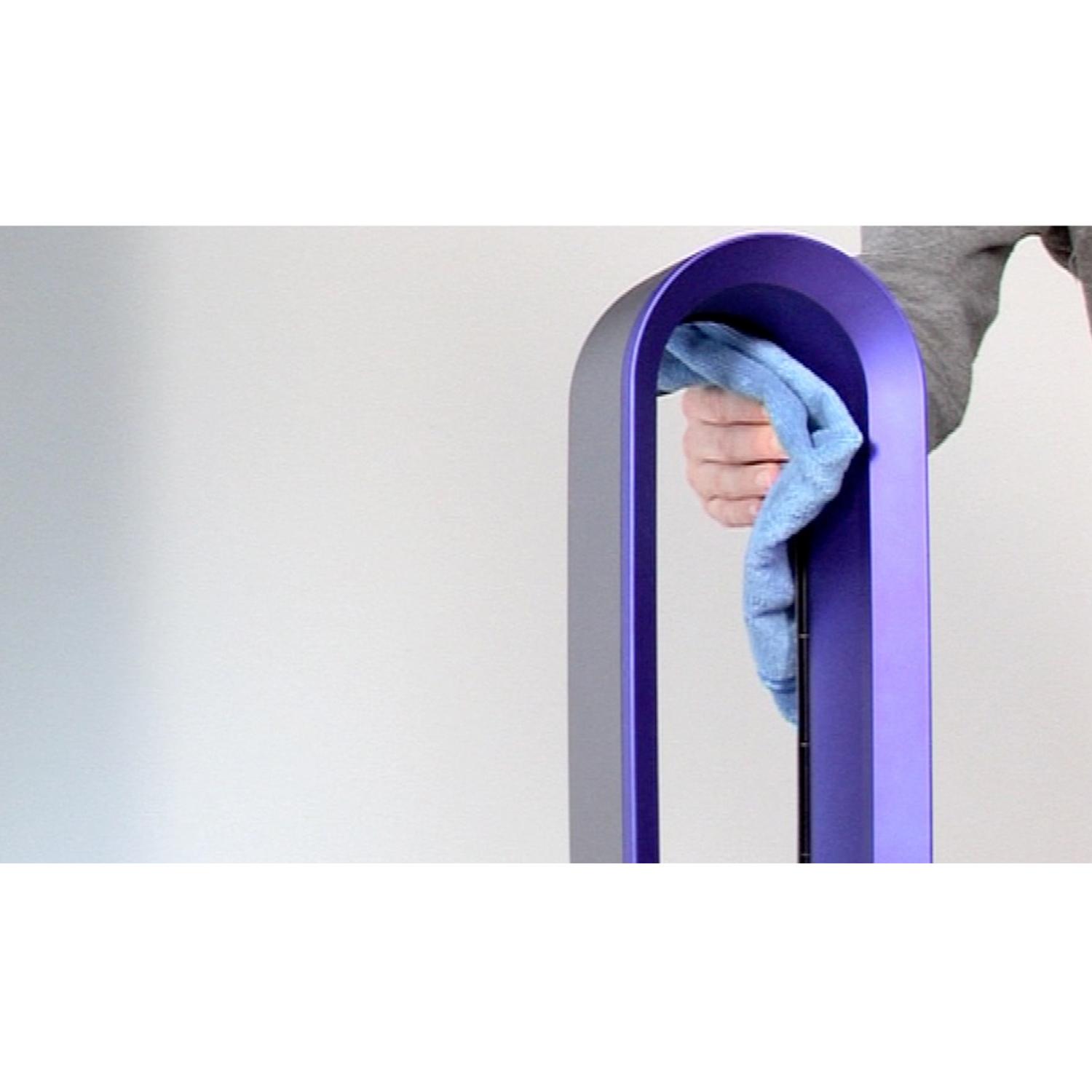 Play the video. How to clean your Dyson Cool fan.