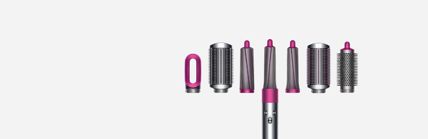 Range of Dyson Airwrap™ styler attachments