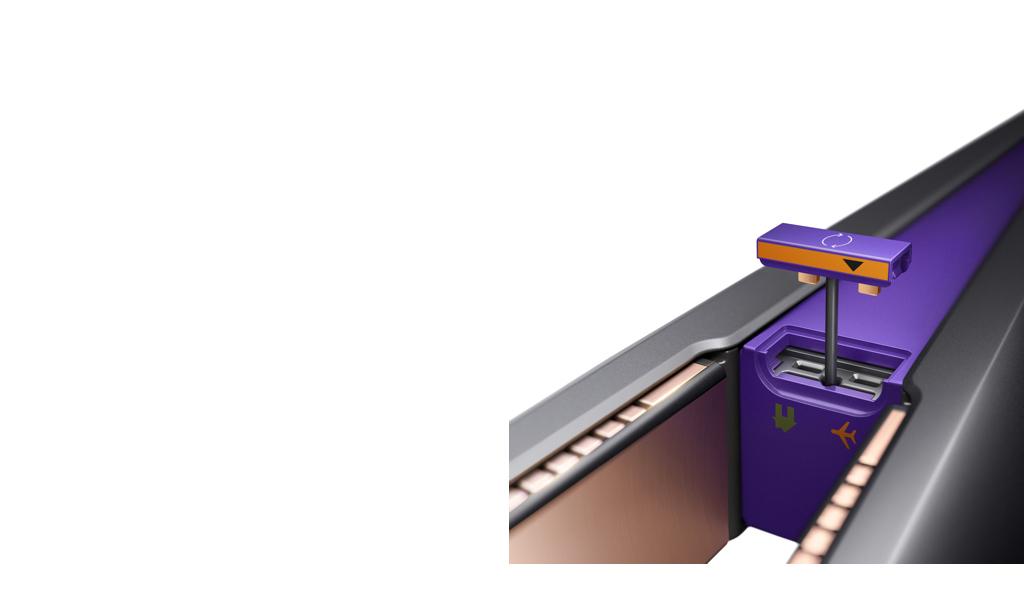 Flight-ready tag removed from straightener