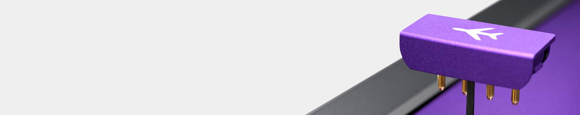 Close-up image of flight-ready tag