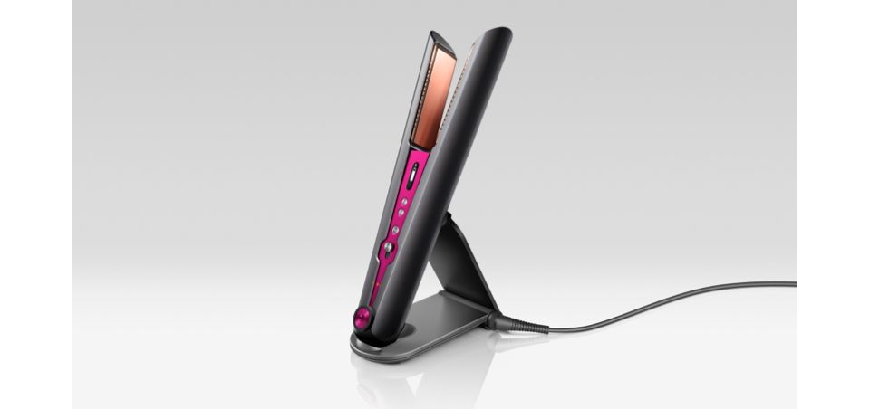 Straightener in its dock