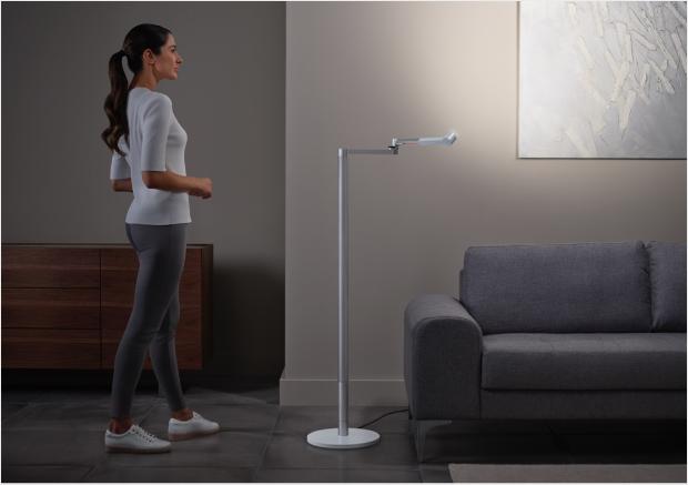 Dyson Lightcycle Morph™ light highlighting art