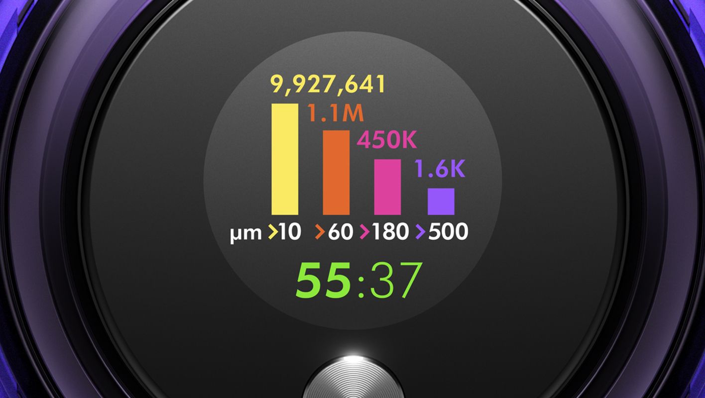 Microscopic particles representing allergens and pollen Microscopic particles representing allergens and pollen