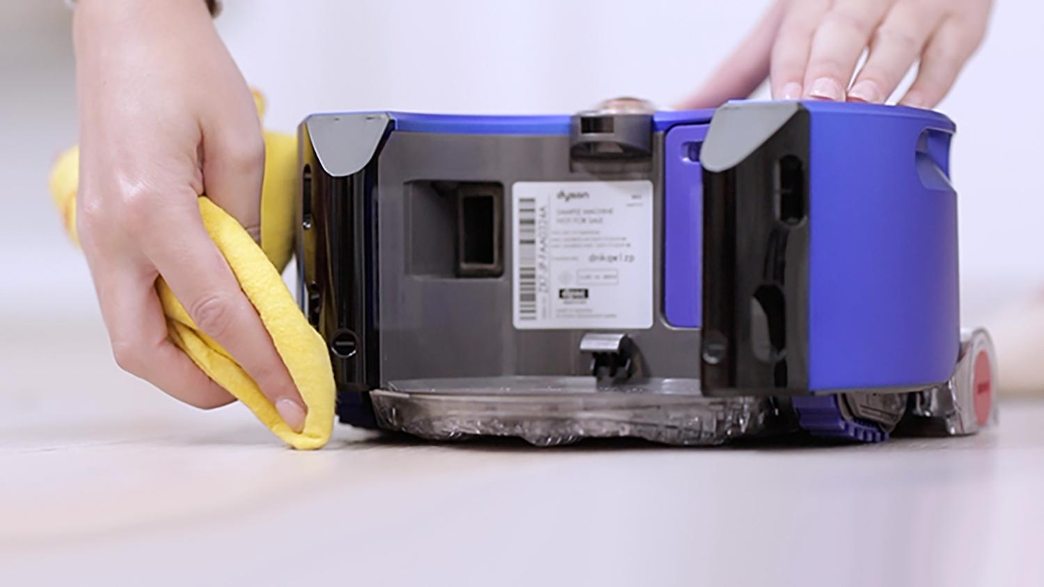 ロボット掃除機 Dyson 360 Heurist™ の拭き掃除