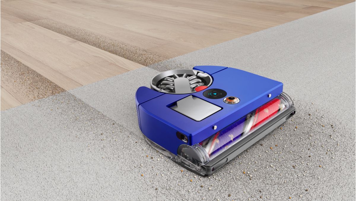 Robot vacuum with different floor types