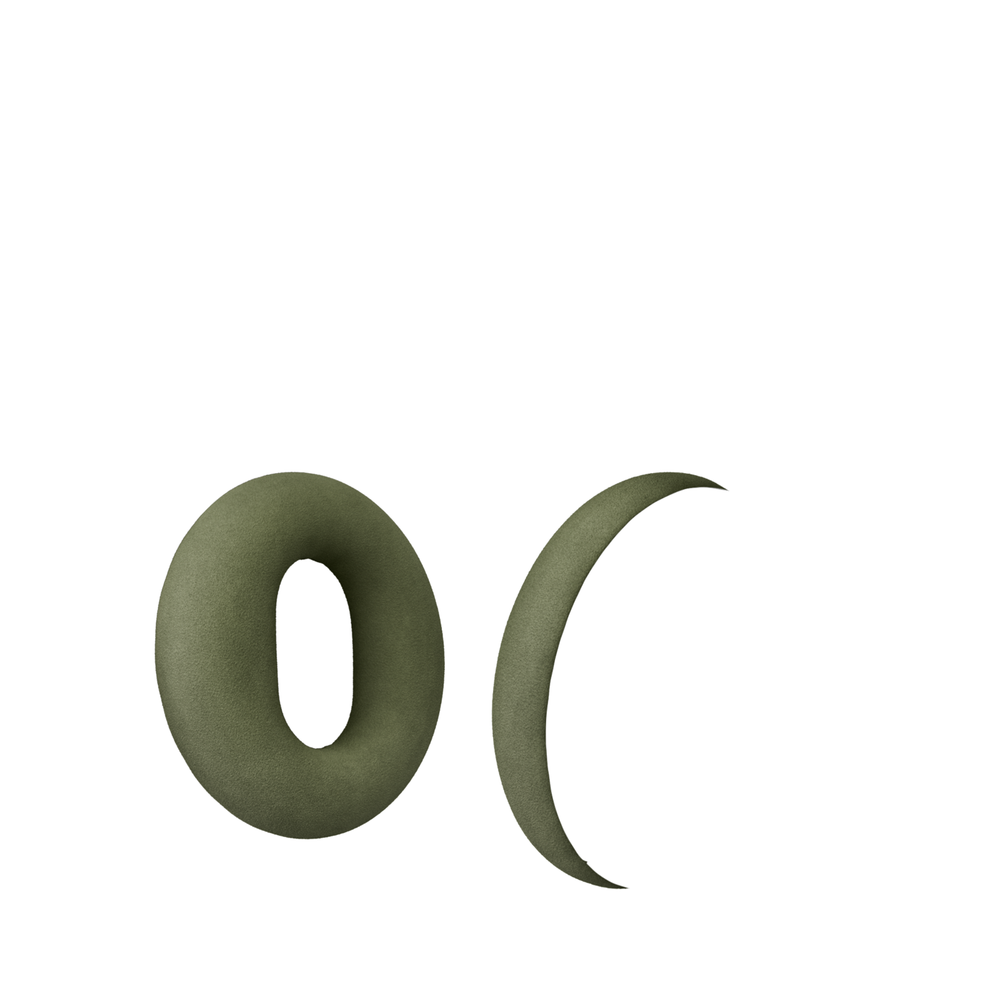 Khaki ear cushions